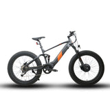 EUNORAU Defender-S High Performance AWD Fat Tire Dual Suspension Electric Mountain Bike