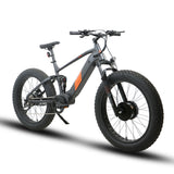 EUNORAU Defender-S High Performance AWD Fat Tire Dual Suspension Electric Mountain Bike