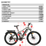 EUNORAU UHVO Electric Fat Tire Mountain Bike