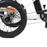 EUNORAU Electric Foldable Commuter Trike with Cargo