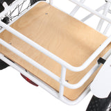 EUNORAU Electric Foldable Commuter Trike with Cargo