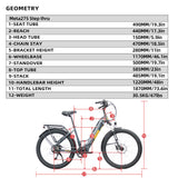 EUNORAU 27.5" Meta 275 Step Through Electric Commuter Bike