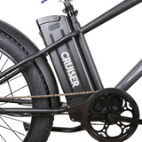 NAKTO Fat Tire Electric Bike Super Cruiser 26"
