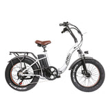 NAKTO Folding Fat Tire Foldable Electric Bike OX Steady 20"