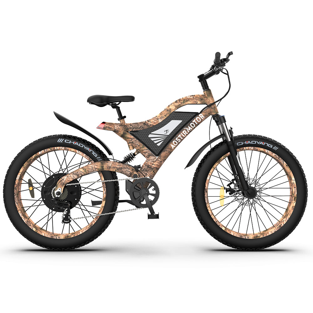 AOSTIRMOTOR S18 1500W Fat Tire Electric Mountain Bike