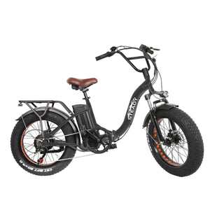 NAKTO Folding Fat Tire Foldable Electric Bike OX Steady 20"