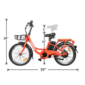 NAKTO City Cargo Ebike 20" PONY