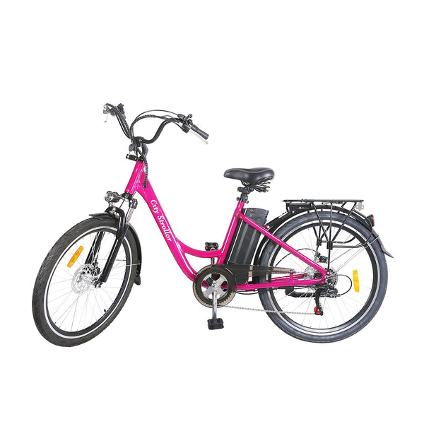 Red city bikes on sale